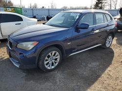 Salvage cars for sale from Copart Bowmanville, ON: 2012 BMW X1 XDRIVE28I