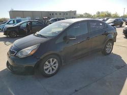 Salvage cars for sale at Wilmer, TX auction: 2013 KIA Rio EX