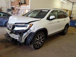 Salvage cars for sale from Copart Ham Lake, MN: 2021 Honda Pilot Elite