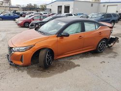 Nissan Sentra SR salvage cars for sale: 2024 Nissan Sentra SR