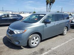 Salvage cars for sale at Van Nuys, CA auction: 2012 Nissan Quest S