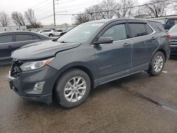 Salvage cars for sale from Copart Moraine, OH: 2018 Chevrolet Equinox LT