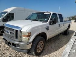 Salvage cars for sale at New Braunfels, TX auction: 2008 Ford F350 SRW Super Duty