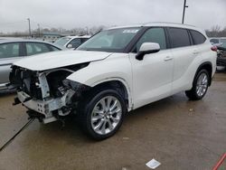 Salvage cars for sale from Copart Louisville, KY: 2020 Toyota Highlander Limited