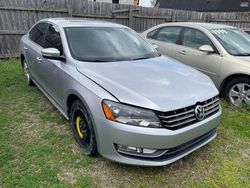 Volkswagen salvage cars for sale: 2013 Volkswagen Passat SE