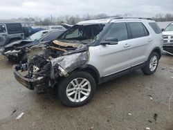 Ford Explorer salvage cars for sale: 2015 Ford Explorer XLT