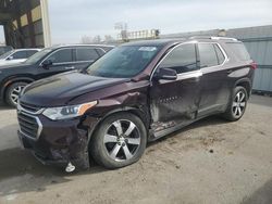 Salvage cars for sale at Kansas City, KS auction: 2018 Chevrolet Traverse LT