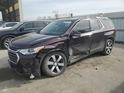 Chevrolet salvage cars for sale: 2018 Chevrolet Traverse LT