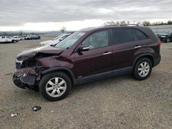Salvage cars for sale from Copart Anderson, CA: 2012 KIA Sorento Base