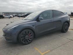 Salvage cars for sale from Copart Grand Prairie, TX: 2023 Tesla Model Y