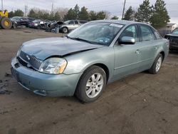 Mercury Montego salvage cars for sale: 2005 Mercury Montego Luxury