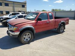 Salvage cars for sale from Copart Wilmer, TX: 2002 Toyota Tacoma Xtracab Prerunner