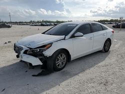 Salvage cars for sale at Arcadia, FL auction: 2017 Hyundai Sonata SE