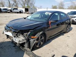 Honda salvage cars for sale: 2020 Honda Civic LX