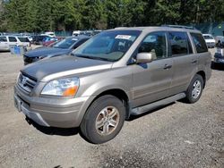 Honda Pilot EX salvage cars for sale: 2003 Honda Pilot EX