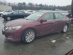 Salvage cars for sale at Exeter, RI auction: 2014 Honda Accord EX