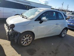 Salvage cars for sale at New Britain, CT auction: 2017 Fiat 500 POP