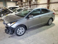 Salvage cars for sale at Eldridge, IA auction: 2022 Hyundai Accent SE