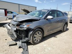 Salvage cars for sale from Copart Haslet, TX: 2022 KIA Rio LX