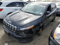 Jeep salvage cars for sale: 2017 Jeep Cherokee Sport