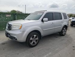 Salvage cars for sale from Copart Orlando, FL: 2012 Honda Pilot EXL