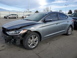 Salvage cars for sale from Copart Littleton, CO: 2018 Hyundai Elantra SEL
