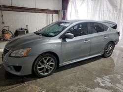 Salvage cars for sale at Leroy, NY auction: 2013 Nissan Sentra S