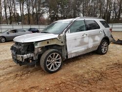 Salvage cars for sale from Copart Austell, GA: 2017 Ford Explorer Limited