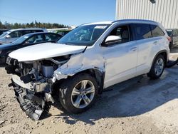 Toyota Highlander salvage cars for sale: 2017 Toyota Highlander Limited