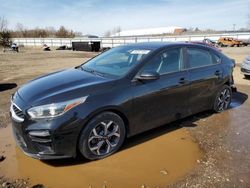 Salvage cars for sale from Copart Columbia Station, OH: 2019 KIA Forte FE