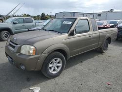 Salvage trucks for sale at Vallejo, CA auction: 2001 Nissan Frontier King Cab XE