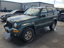 Salvage cars for sale from Copart Orlando, FL: 2002 Jeep Liberty Limited