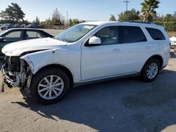 Salvage cars for sale from Copart San Martin, CA: 2015 Dodge Durango SXT