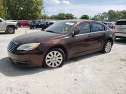 Salvage cars for sale at Ocala, FL auction: 2012 Chrysler 200 LX