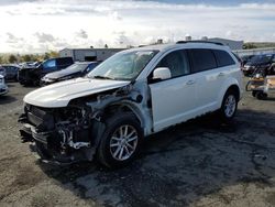 Salvage cars for sale at Vallejo, CA auction: 2015 Dodge Journey SXT