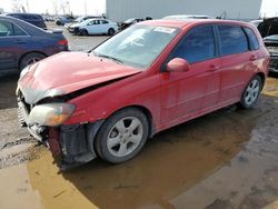 KIA SPECTRA5 salvage cars for sale: 2008 KIA SPECTRA5 5 SX