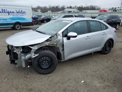 Salvage cars for sale at Pennsburg, PA auction: 2021 Toyota Corolla LE