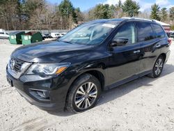 Salvage cars for sale at Mendon, MA auction: 2018 Nissan Pathfinder S