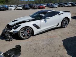 Salvage cars for sale from Copart Harleyville, SC: 2016 Chevrolet Corvette Z06 3LZ