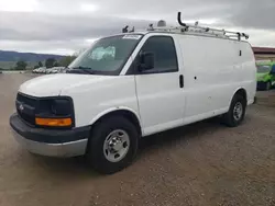 Salvage trucks for sale at San Martin, CA auction: 2014 Chevrolet Express G2500