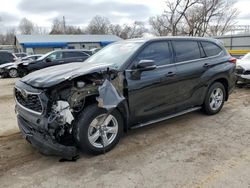 Salvage cars for sale from Copart Wichita, KS: 2020 Toyota Highlander L