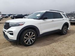 Ford Explorer st salvage cars for sale: 2020 Ford Explorer ST