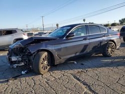 Salvage cars for sale at Colton, CA auction: 2019 BMW 530E