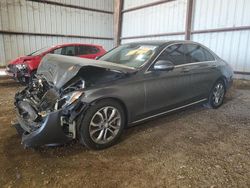 Salvage cars for sale from Copart Houston, TX: 2017 Mercedes-Benz C300