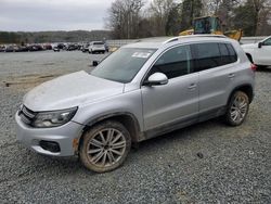 Salvage cars for sale at Concord, NC auction: 2016 Volkswagen Tiguan S