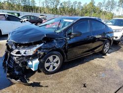 Vehiculos salvage en venta de Copart Harleyville, SC: 2017 Chevrolet Cruze LS