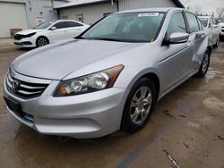 Honda Accord SE salvage cars for sale: 2012 Honda Accord SE