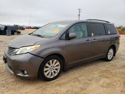 Salvage cars for sale from Copart Theodore, AL: 2013 Toyota Sienna XLE