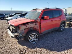 Salvage cars for sale from Copart Phoenix, AZ: 2018 Jeep Renegade Latitude