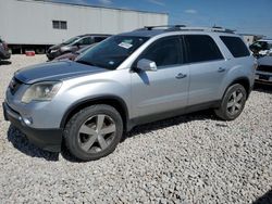 Salvage cars for sale at Temple, TX auction: 2012 GMC Acadia SLT-1